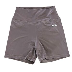 AYBL biker short workout shorts size small purple